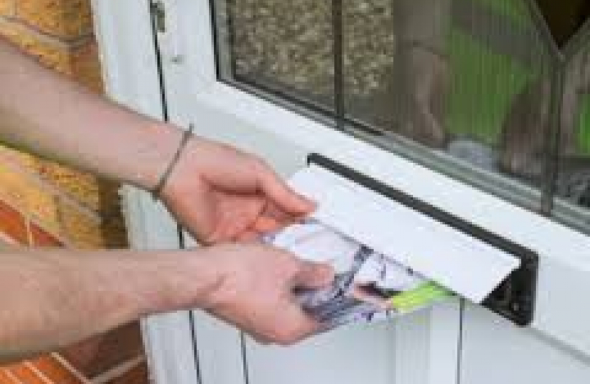 Leafleting households